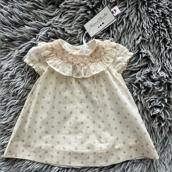Tartine et Chocolat Other - Tartine et Chocolat Baby Girl Flower Cotton Dress 3M